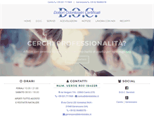 Tablet Screenshot of docdentisti.com